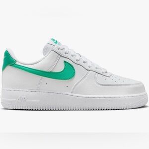 Nike Air Force 1 '07 SE Basketball Sneaker Shoes New NIB White Green DV3808 108